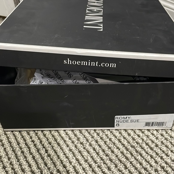 NWT ShoeMint Nide lace up Heel - Picture 5 of 5